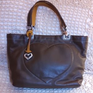 Brighton brown leather purse NWOT
